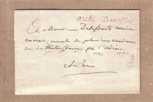 Lettre intra muros paris - muros,