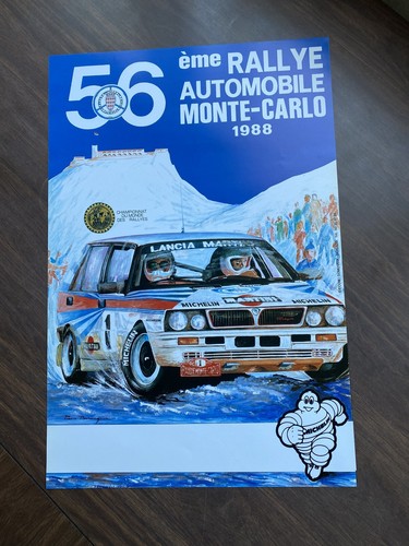 Affiche originale 56eme rallye - 56eme,