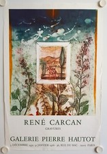 Affiche RENÉ CARCAN 1975