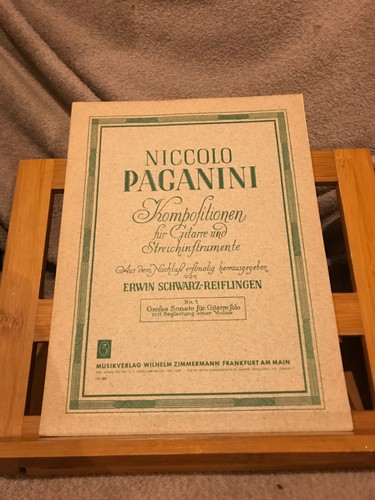 Niccolo paganini grande - niccolo, sonate