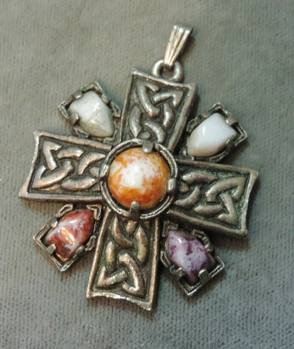 Noeud celtique verre agate - celtique,