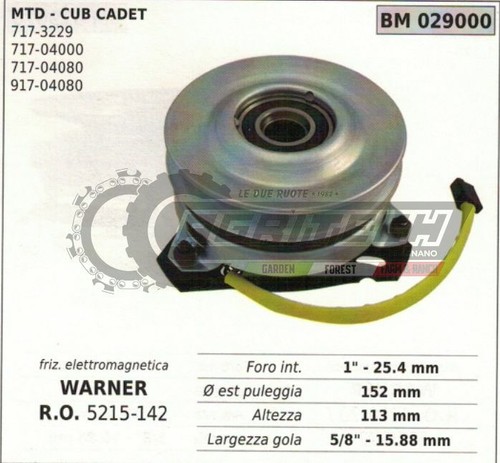 Embrayage warner tracteur - embrayage,