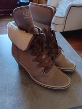 Bottines Esprit 38 Beige Talons