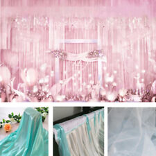 Deux Couches Tulle Tissu Couture Artisanat pour Toile de Fond Rideau Valance DIY