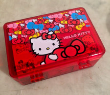 RARE hello kitty valise de tampons encreurs - - 8 x 5.5 cm - NEUF année 1990