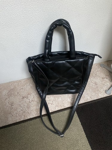 Sac matelassé noir - sac,