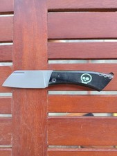 Couteau Artisanal - Mini Sepia par Jérôme Hovaere (Torpen) - N690Co et micarta