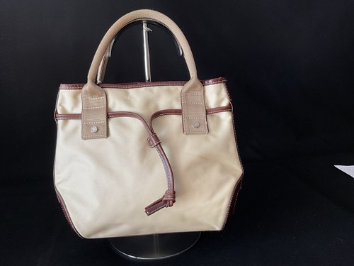 Sac lancel toile cuir - sac, et