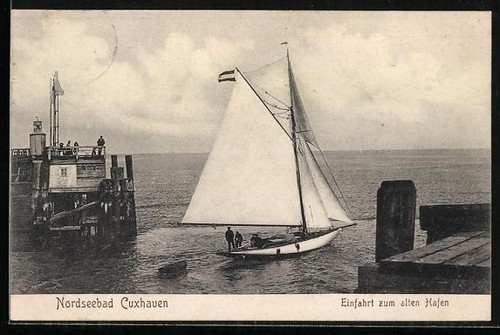 Cuxhaven entrée vieux - entrée,