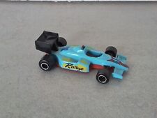 MAJORETTE 1/55. REF 238. VOITURE DE COURSE F1 RACING. BLEUE