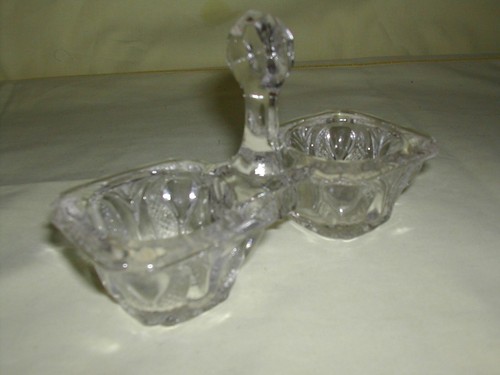 Ancien saleron verre - ancien,