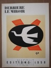 DLM DERRIERE LE MIROIR 112 Complet 5 Lithographies GIACOMETTI UBAC TAL-COAT MIRO