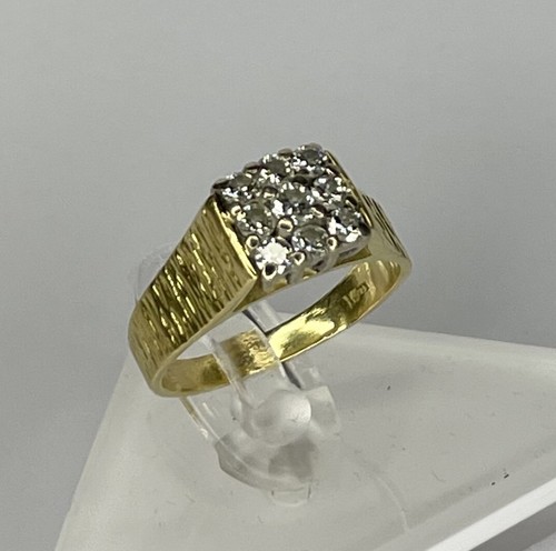 Bague chevalière jaune - or,