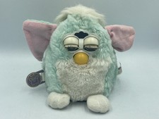 TIGER 2000 Jouet Animé Interactif FURBY BABY Vert D’eau Vintage - FONCTIONNEL -