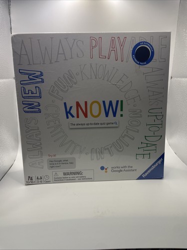 Ravensburger know board game - know!,