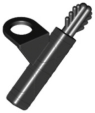 LEGO 4498 BLACK Minifigure