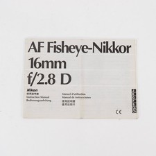 Original Nikon Fisheye Nikkor