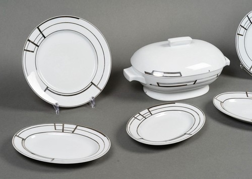 Service art déco porcelaine - déco,