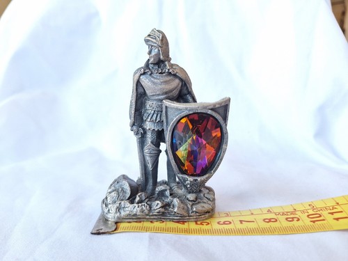 Pewter figurine sir - pewter, –