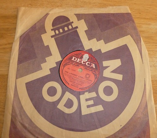 Vinyle 78t anton - karas, the