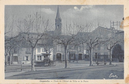 Cpa capendu place de - place,