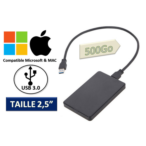 Mini disque dur externe 500 - mini,