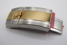 Fermoir pliant Rolex acier/or