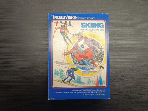 Skiing mattel intellivision - mattel,