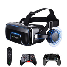 VR Shinecon 10.0 Casque Lunettes 3D Casque de Réalité Virtuelle pour Smartphone
