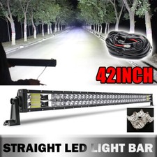 106cm Barre Lumineuse LED 5D 12-24V 300W Feu de Travail Spot Voiture 4x4 Camion