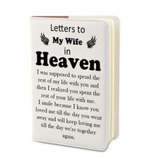 In Memory Of Wife Gift Remembrance Gift Letters To My Wife In Heaven Grief Jo...