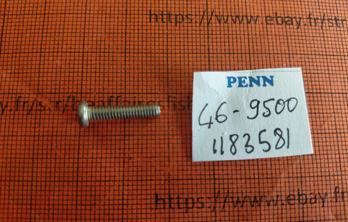 Part 9500 cover screw - screw, #