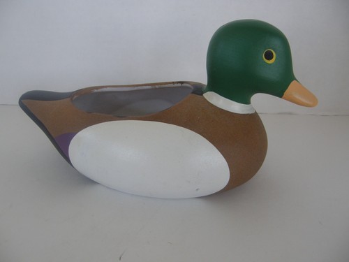 Ceramic duck planter gently - ceramic,