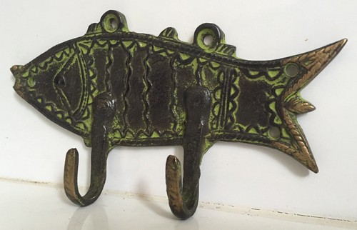 Laiton grand antique - grand, poisson