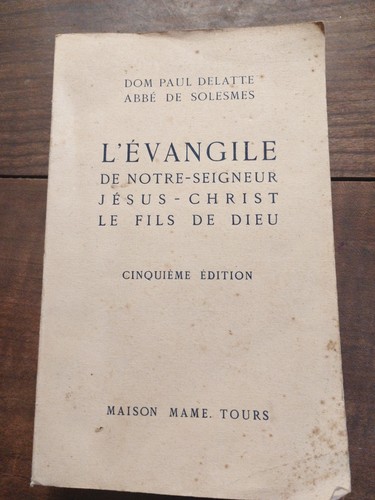 évangile notre seigneur - l'évangile, de