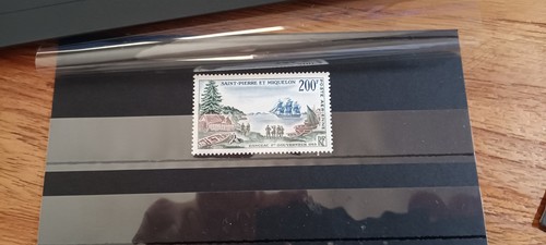 Timbre saint pierre miquelon - timbre,