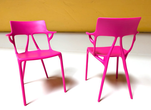 Pink barbie kartell designer - kartell,