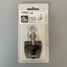 Élu E45629 HM TCT Roue Guidée Ovolo Fraise 8mm Tige D:38.1mm R:12.7mm