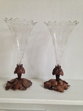Paire de cornet Cristal