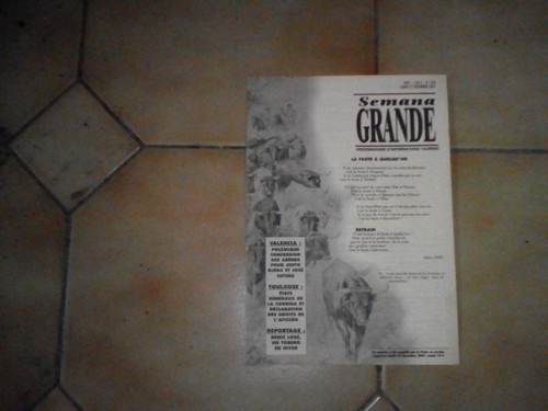 Semana grande hebdomadaire - grande.,