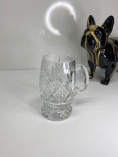 Chope à bière en cristal