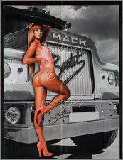 POSTER CAMION MACK BASTET