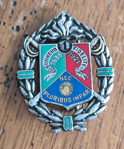 Insigne rec régiment - 1°,