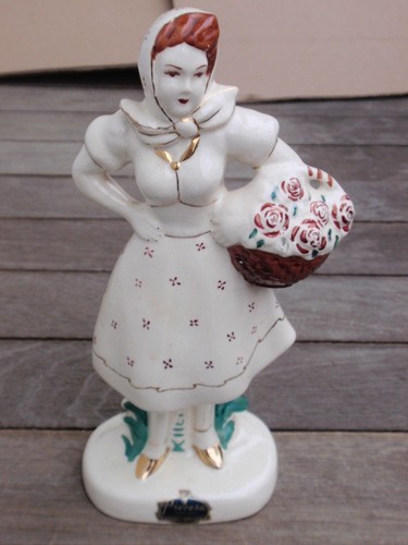Vintage porcelain figurine - porcelain,