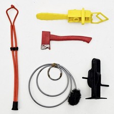 Hasbro Mattel 1:6 accessoires STÉTHOSCOPE HACHE SCIE BALAI Action Team Big...