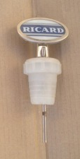 Bec verseur Ricard logo bleu et blanc (doseur, pissette)