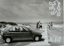 Brochure PEUGEOT 106 KID de 10