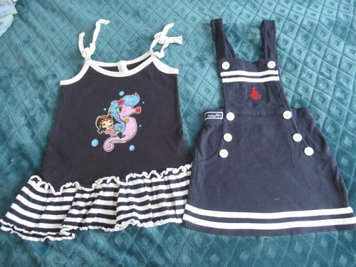 Robes été bleue marine à - 2,
