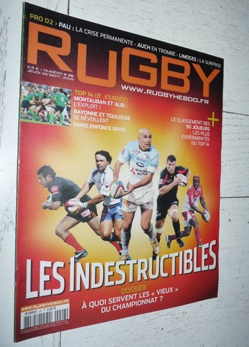 Rugby hebdo 09 2006 top - #26, 28-09-2006
