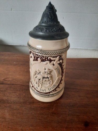 Ancienne chope bière grès - à,